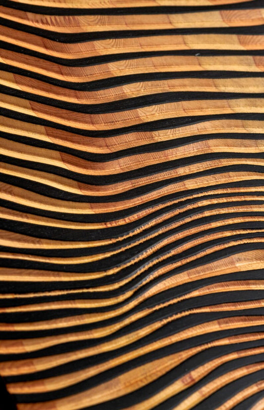 3D Wood Wall Art: Modern Abstract Panel Decor