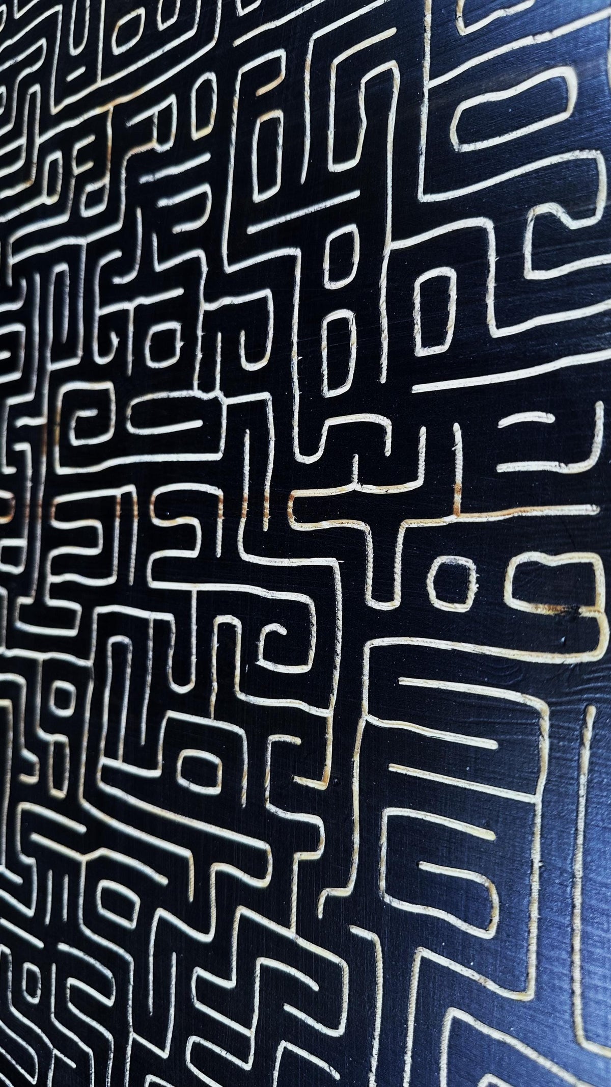 Maze, Wooden CNC Carved Wall Art, Wood Wall Decor, Minimalist Wall Art