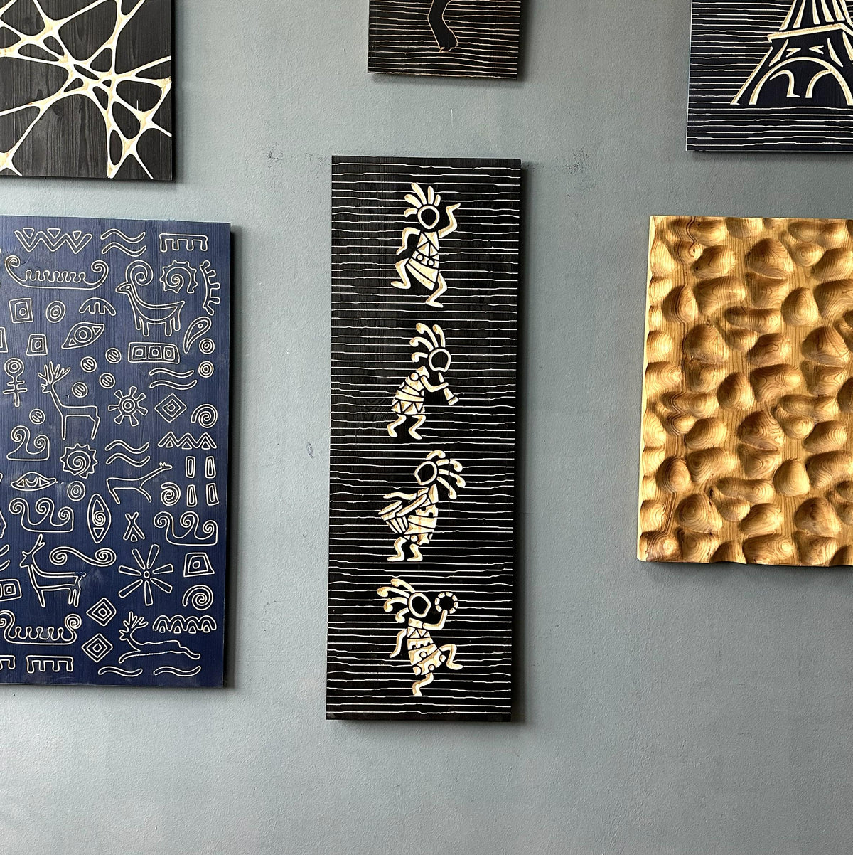 3d Carved Wooden Wall Decor, African Wall Art