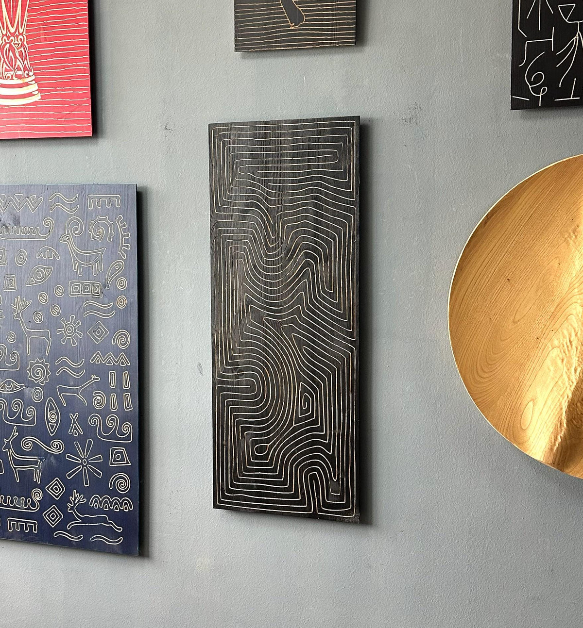 Minimalist Abstract Wooden Wall Art