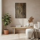 Engraved Wood Wall Art: Minimalist Woman Line Art