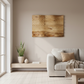 3D Carved Chestnut Wood American Flag Wall Art