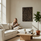 3D Wood Carved Wall Art: Vortex Design, Modern Wall Decor