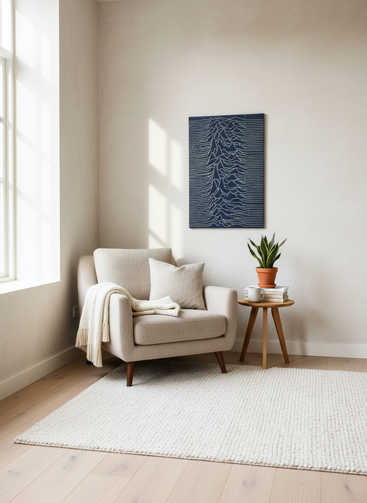 Joy Division Wood Wall Art: Hand-Carved Music Gift