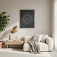 Minimalist Carved Line Wood Wall Art Panel
