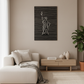 Wooden Statue of Liberty Decor – 3D Line Art Engraving - Wood Wall Hanging Decor