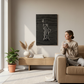 Liberty Statue Line Art - 3D Carved Wooden Wall Decor