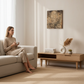 3D Wood Wall Art: Modern Abstract Panel Decor