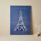 3D Wooden Eiffel Tower Wall Art: Hand-Carved Paris Decor