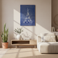 3D Wooden Eiffel Tower Wall Art: Hand-Carved Paris Decor