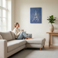 3D Wooden Eiffel Tower Wall Art: Hand-Carved Paris Decor