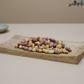 2 Pieces 3d Carved Multi-Purpose Wooden Tray, Chesnut Wood Tray