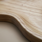 Rustic Chestnut Wood Coffee & Tea Trays – 2-Piece 3D Carved Set