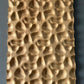 3D Carved Wood Wall Art: Textured Wood Panel Hanging