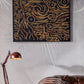 3D Wood Wall Art: Carved Starry Night Decor