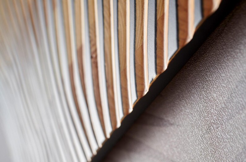 3D Wood Wall Art: Modern Abstract Panel Decor