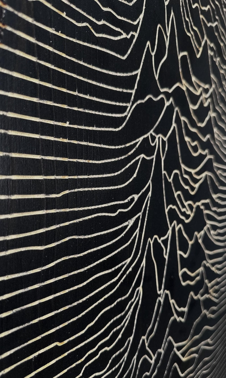 Wood Wall Art, Joy Division Album Cover, Wall Panel, Music Gift