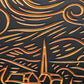 3D Wood Wall Art: Carved Starry Night Decor