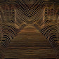 3D Carved Wood Wall Panel: Rustic Modern Line Art
