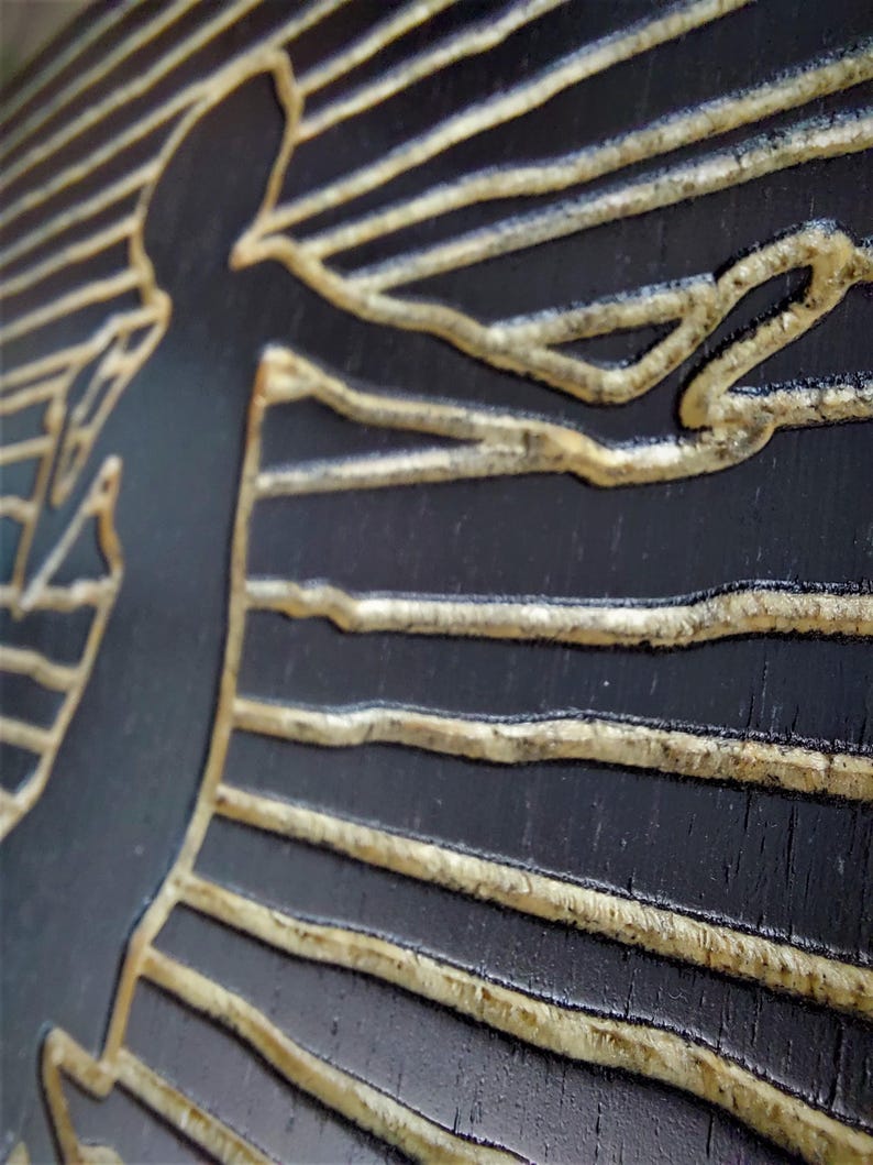 Line Art Music Band Wooden Wall Decor - Set of 4