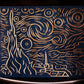 3D Starry Night Wood Wall Art: Hand-Carved Van Gogh Inspired Decor