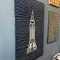 Empire State Building Wood Wall Art: Modern Minimalist Line Art