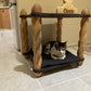 Custom Name Luxury Pet Furniture | Personalized Wooden Cat & Dog Home – Solid Wood Cat House