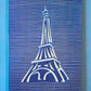 3D Wooden Eiffel Tower Wall Art: Hand-Carved Paris Decor