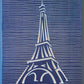 3D Wooden Eiffel Tower Wall Art: Hand-Carved Paris Decor