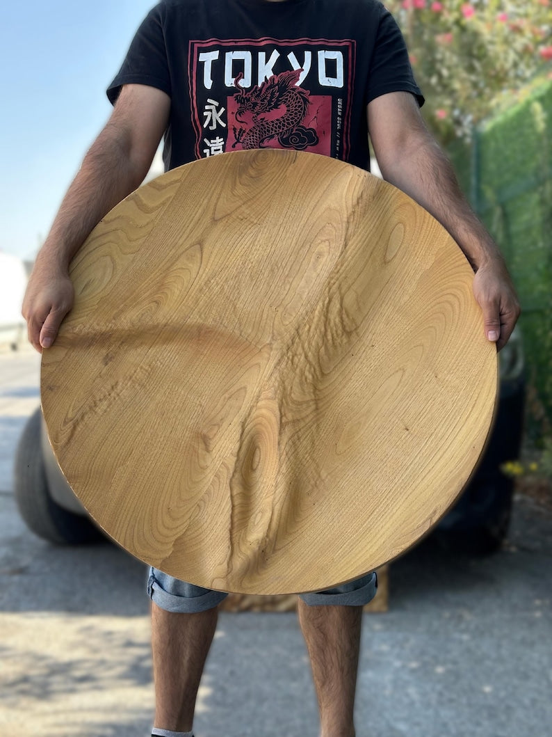 3D Carved Chestnut Wood Wall Art: Unique Wall Decor